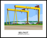 James Kelly Print-Samson & Goliath