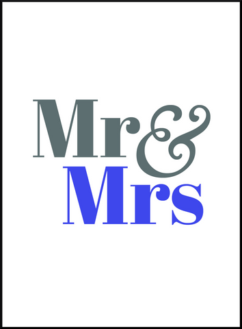 SBK Mr & Mrs Book