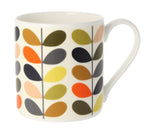 MCL Orla Kiely Mug-New Multi Coloured Ten Stem
