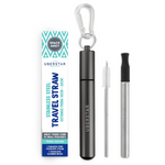 UBS Travel Stainless Steel Straw-Space Grey