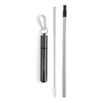UBS Travel Stainless Steel Straw-Space Grey