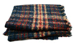 PM Brown Check Winter Scarf