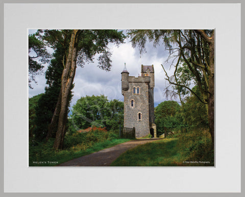 PRM Mounted Photo Print-Helen's Tower, NI