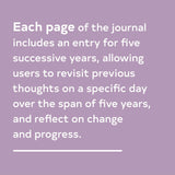 CBK MOMS One Line A Day 5YR Memory Journal