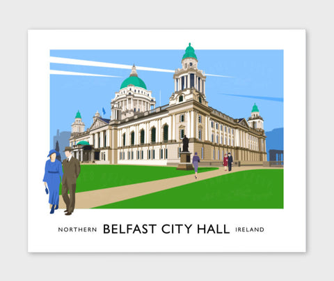 James Kelly Print-Belfast City Hall