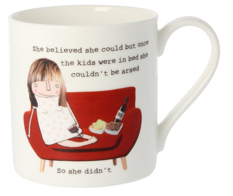 MCL Rosie Made A Thing Mug-She Believed She Could