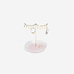 Stackers Rose Quartz 10-Hook Eyelash Jewellery Stand