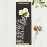 JS Etched Small Slate Serving Tray - Zebra