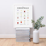 EVL Gin Cocktails Poster