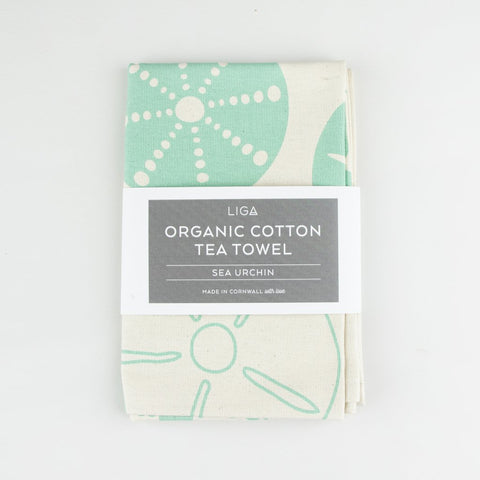 Liga Organic Tea Towel-Sea Urchin
