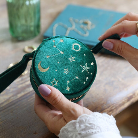 LA Mini Jewellery Box - Starry Night Teal
