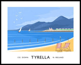 James Kelly Print - Tyrella Beach