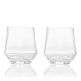 UBS Faceted Cocktail Glasses